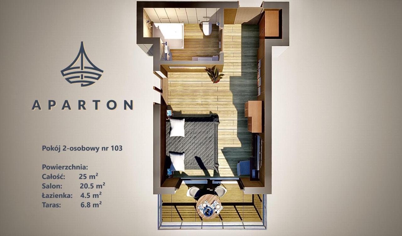 אוסטקה Aparton מראה חיצוני תמונה